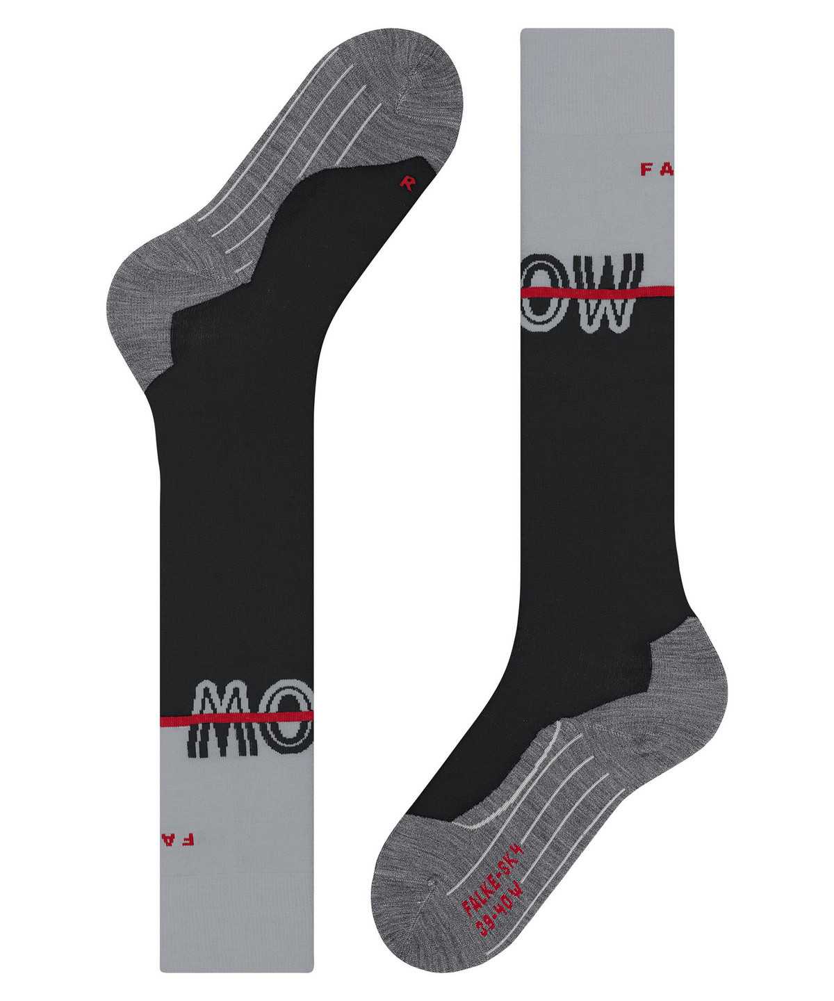 Falke SK4 Advanced Skiing Knee-high Socks Naisten Sports Socks Mustat | 47965VQSB