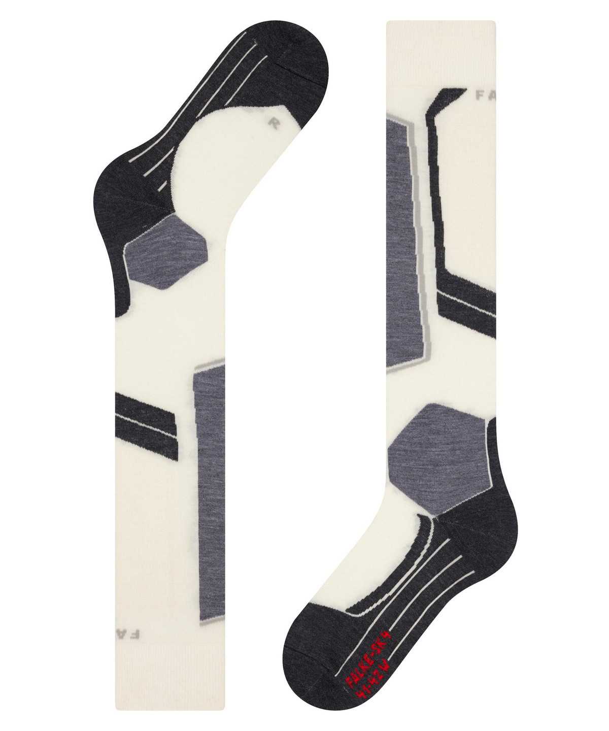 Falke SK4 Advanced Skiing Knee-high Socks Naisten Sports Socks Valkoinen | 07892GSLR