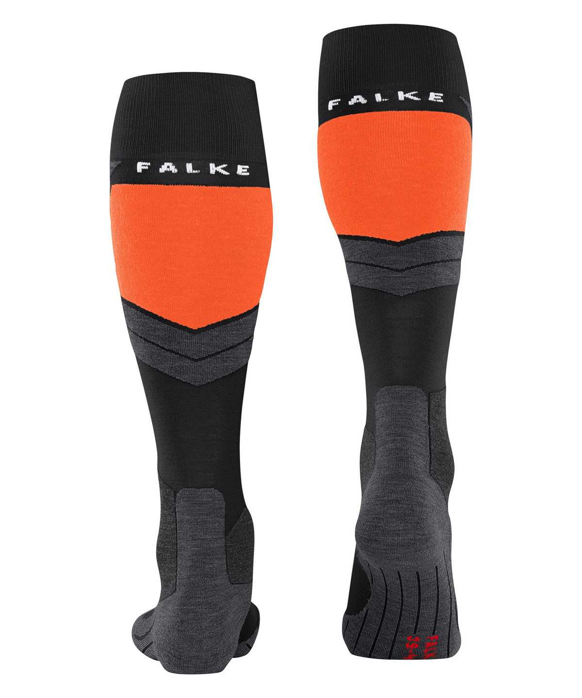 Falke SK4 Advanced Skiing Knee-high Socks Miesten Sukat Mustat | 86570RQFG