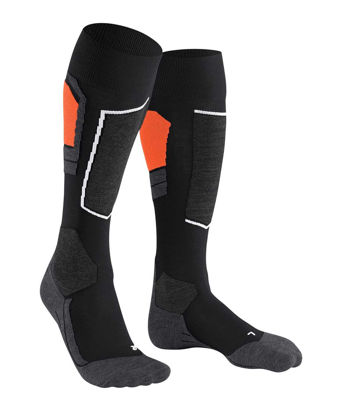 Falke SK4 Advanced Skiing Knee-high Socks Miesten Sukat Mustat | 86570RQFG