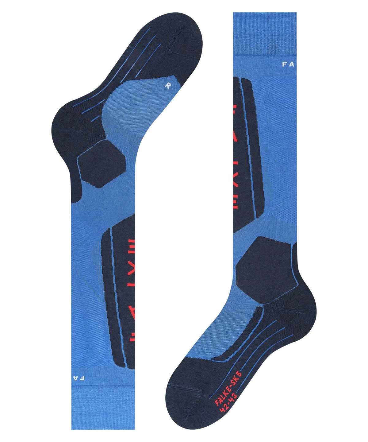 Falke SK5 Expert Skiing Knee-high Socks Miesten Sukat Sininen | 43021QDWE