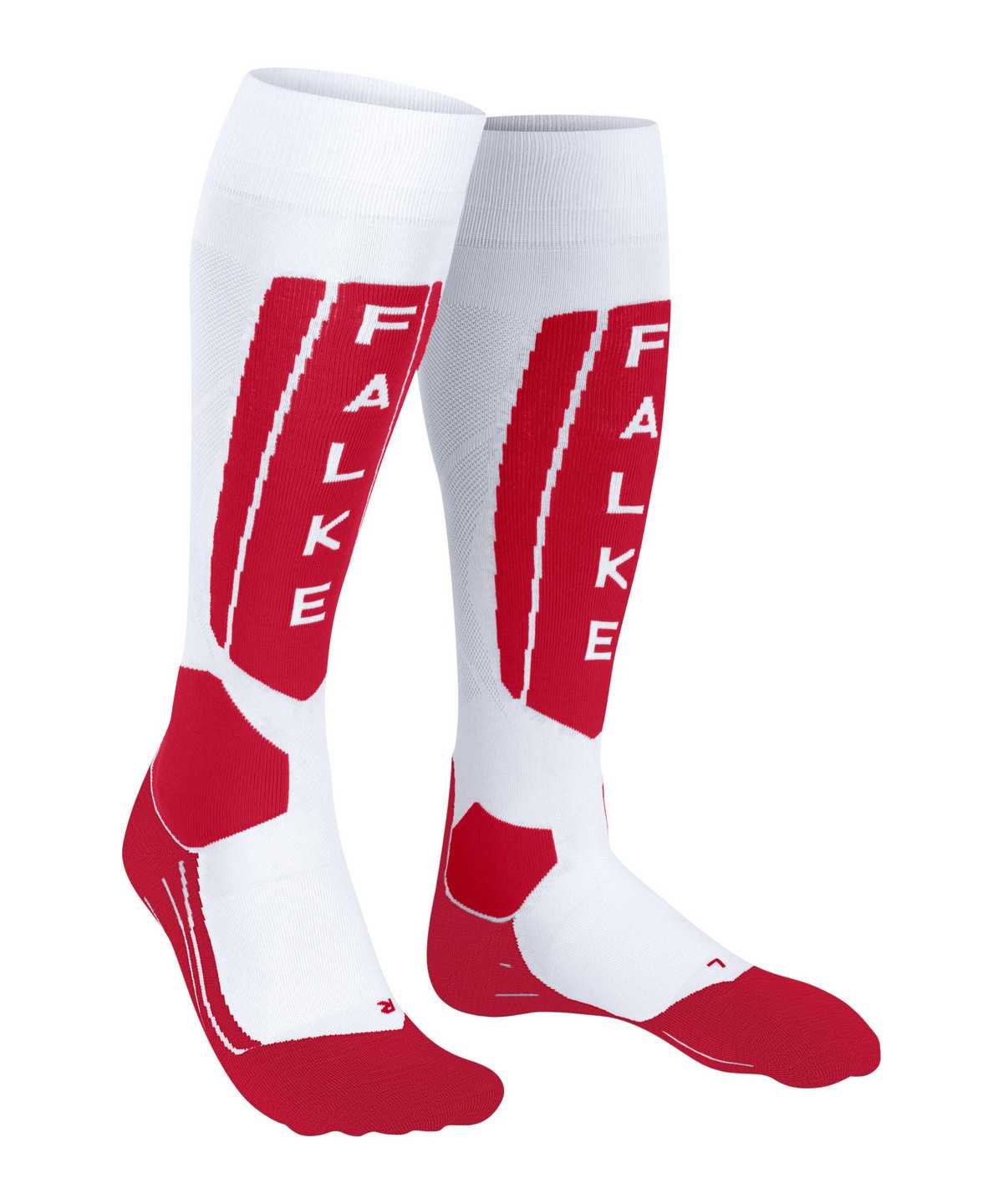 Falke SK5 Expert Skiing Knee-high Socks Naisten Sports Socks Valkoinen | 24673GQSB