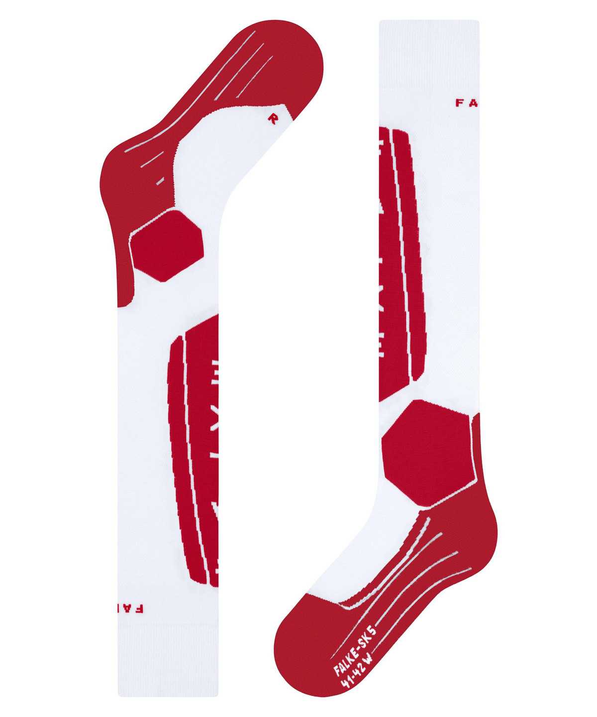 Falke SK5 Expert Skiing Knee-high Socks Naisten Sports Socks Valkoinen | 24673GQSB