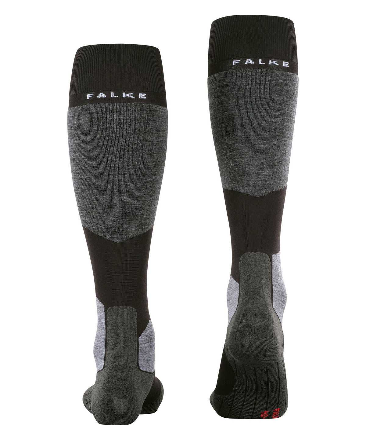 Falke SK6 Pro Skiing Knee-high Socks Miesten Sukat Mustat | 45972RNSC