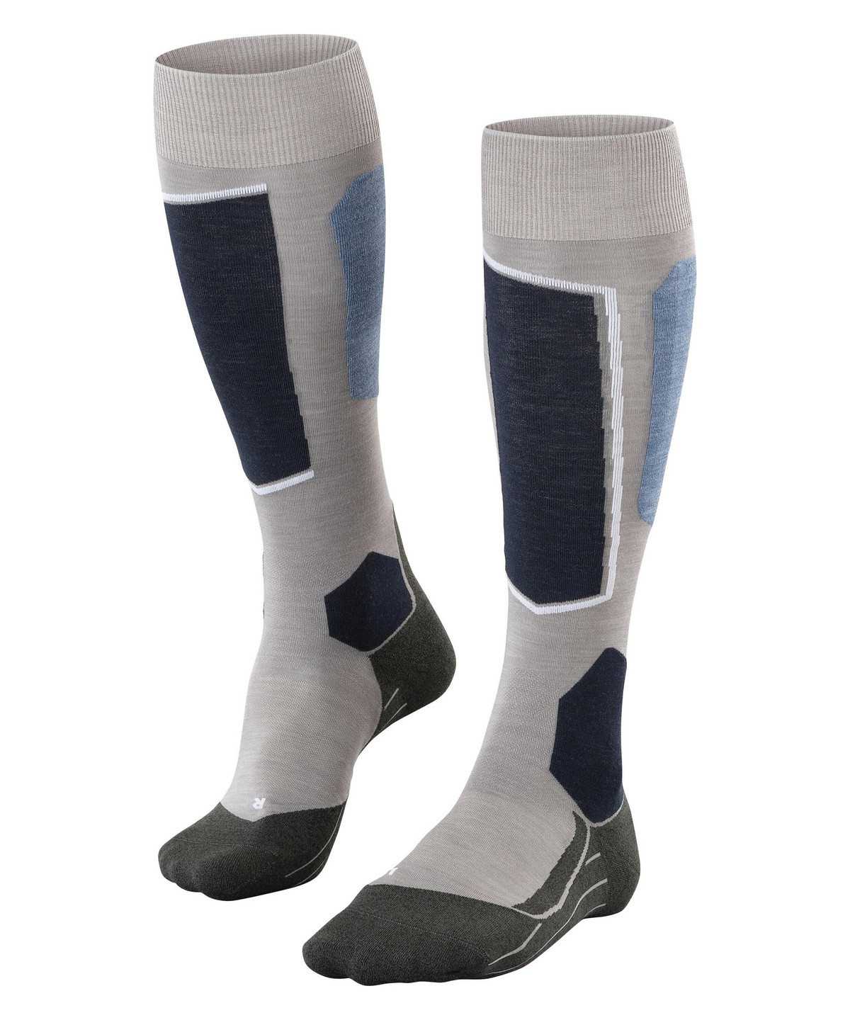 Falke SK6 Pro Skiing Knee-high Socks Miesten Sukat Harmaat | 61523LYBC