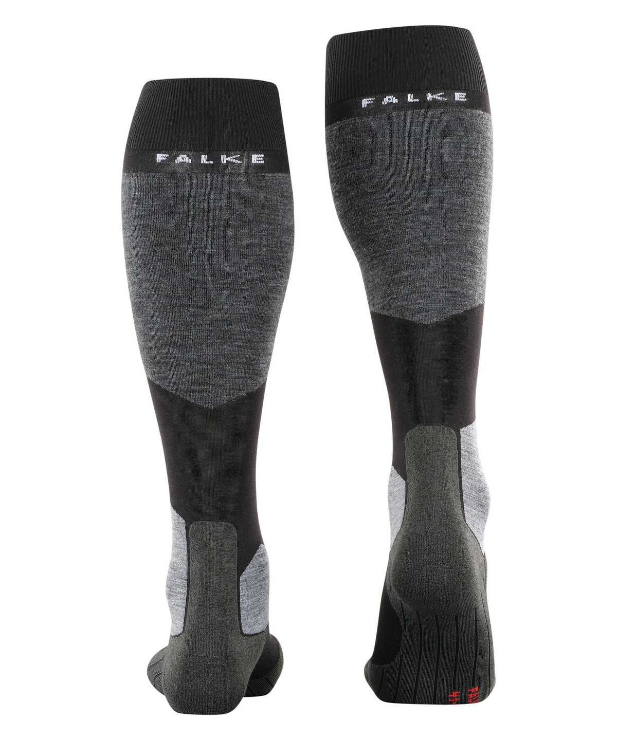 Falke SK6 Pro Skiing Knee-high Socks Naisten Sports Socks Mustat | 24719GUYI