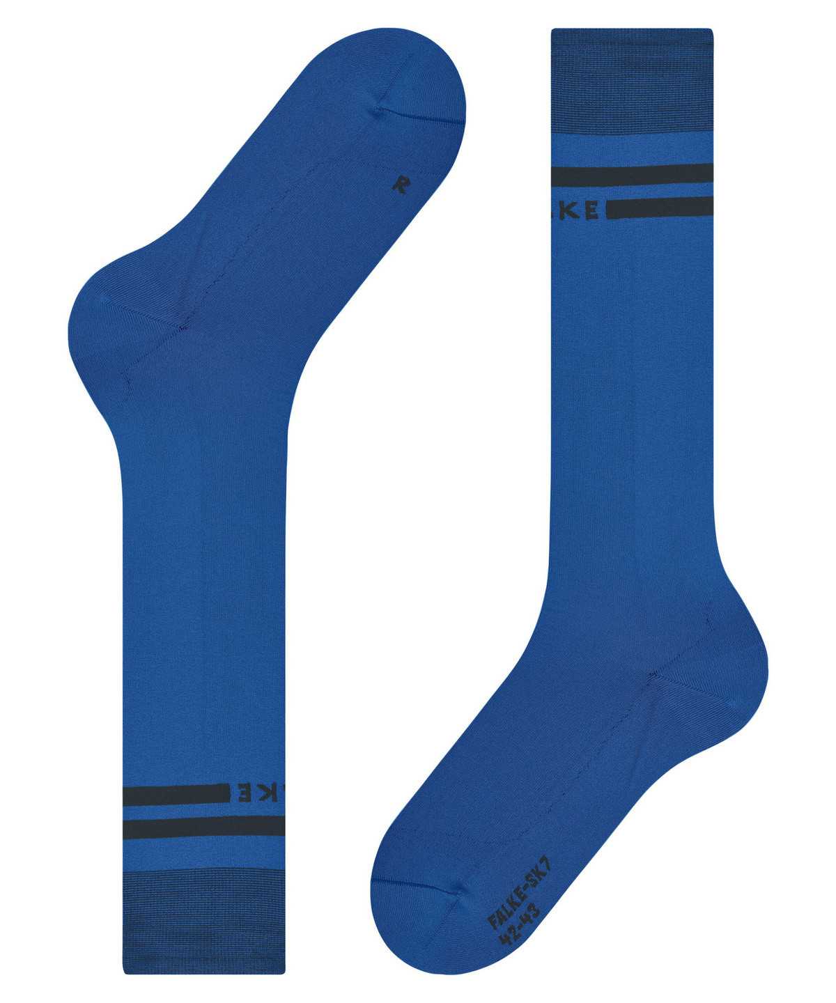 Falke SK7 Race Skiing Knee-high Socks Miesten Sukat Sininen | 06782OIMG