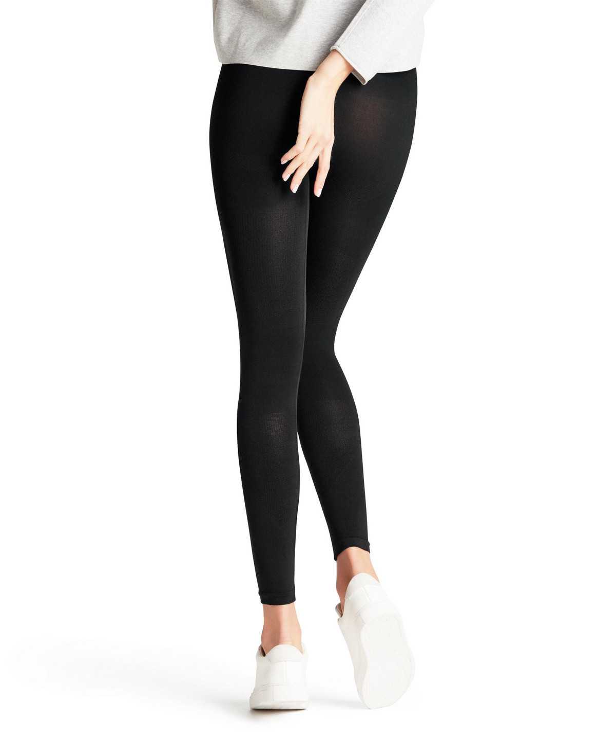 Falke Seamless Shaping Leggings Naisten Leggings Mustat | 91247LFAM