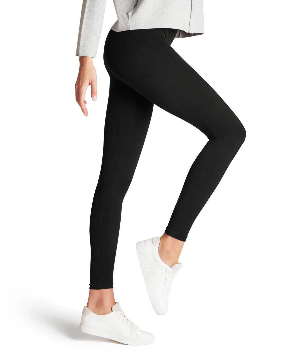 Falke Seamless Shaping Leggings Naisten Leggings Mustat | 91247LFAM