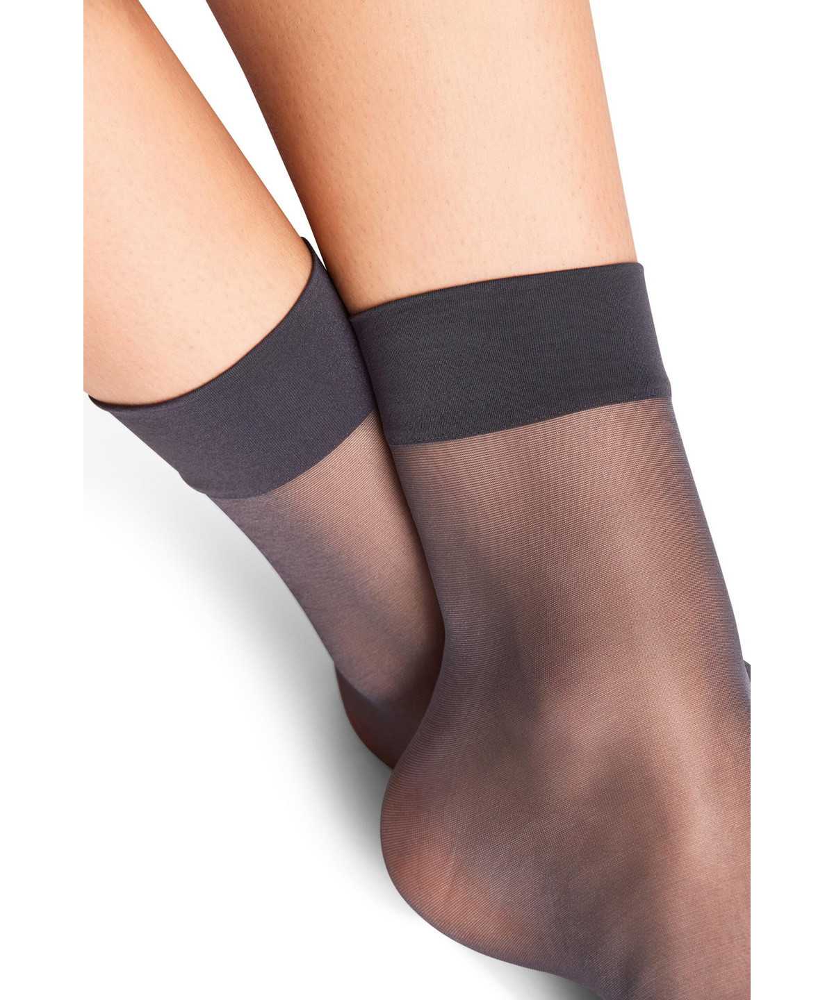 Falke Seidenglatt 15 DEN Ankle socks Naisten Sukat Harmaat | 10436TXKQ