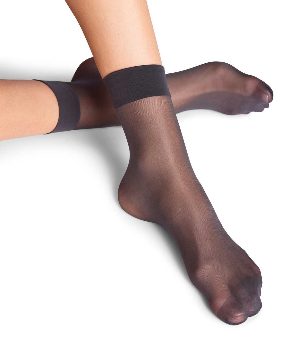 Falke Seidenglatt 15 DEN Ankle socks Naisten Sukat Harmaat | 10436TXKQ