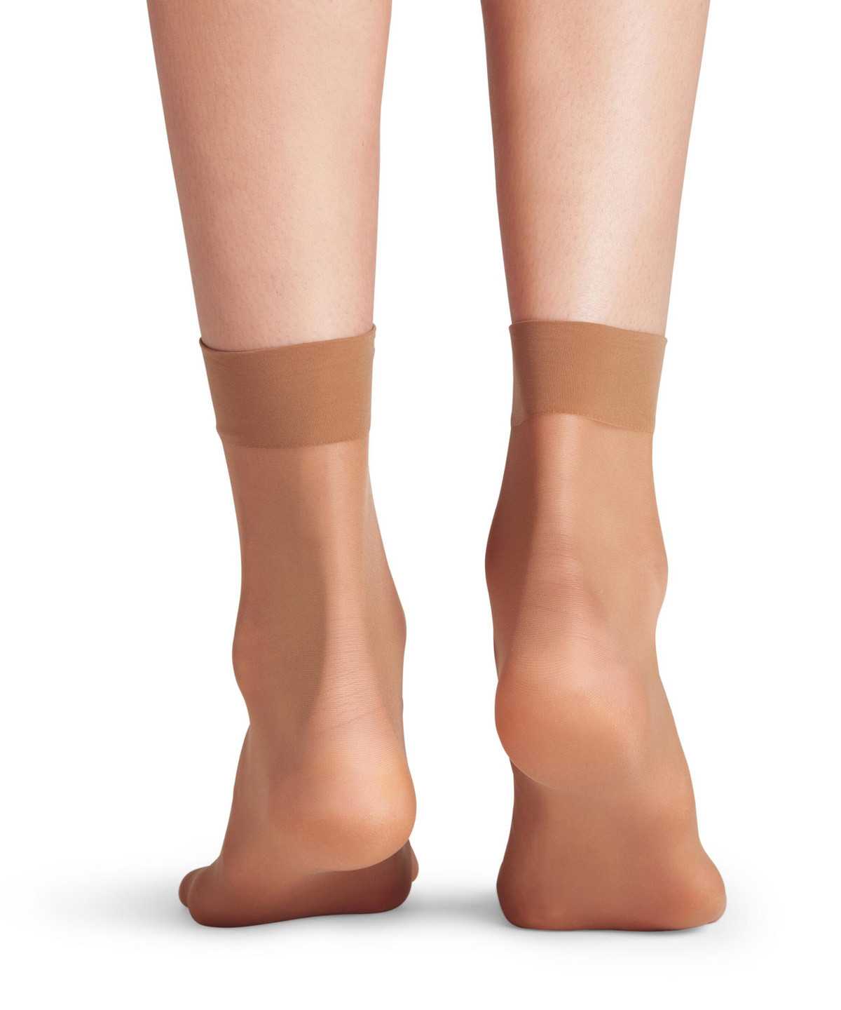 Falke Seidenglatt 15 DEN Ankle socks Naisten Sukat Beige | 72435QAJL