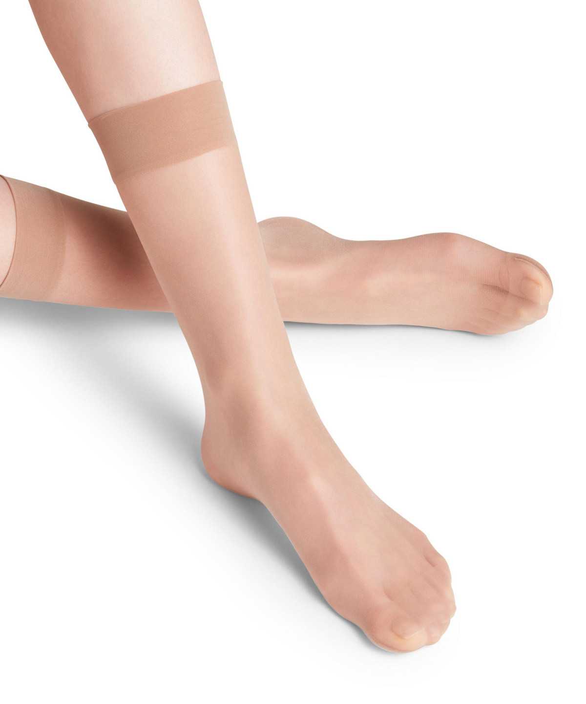 Falke Seidenglatt 15 DEN Ankle socks Naisten Sukat Beige | 89526DIQA