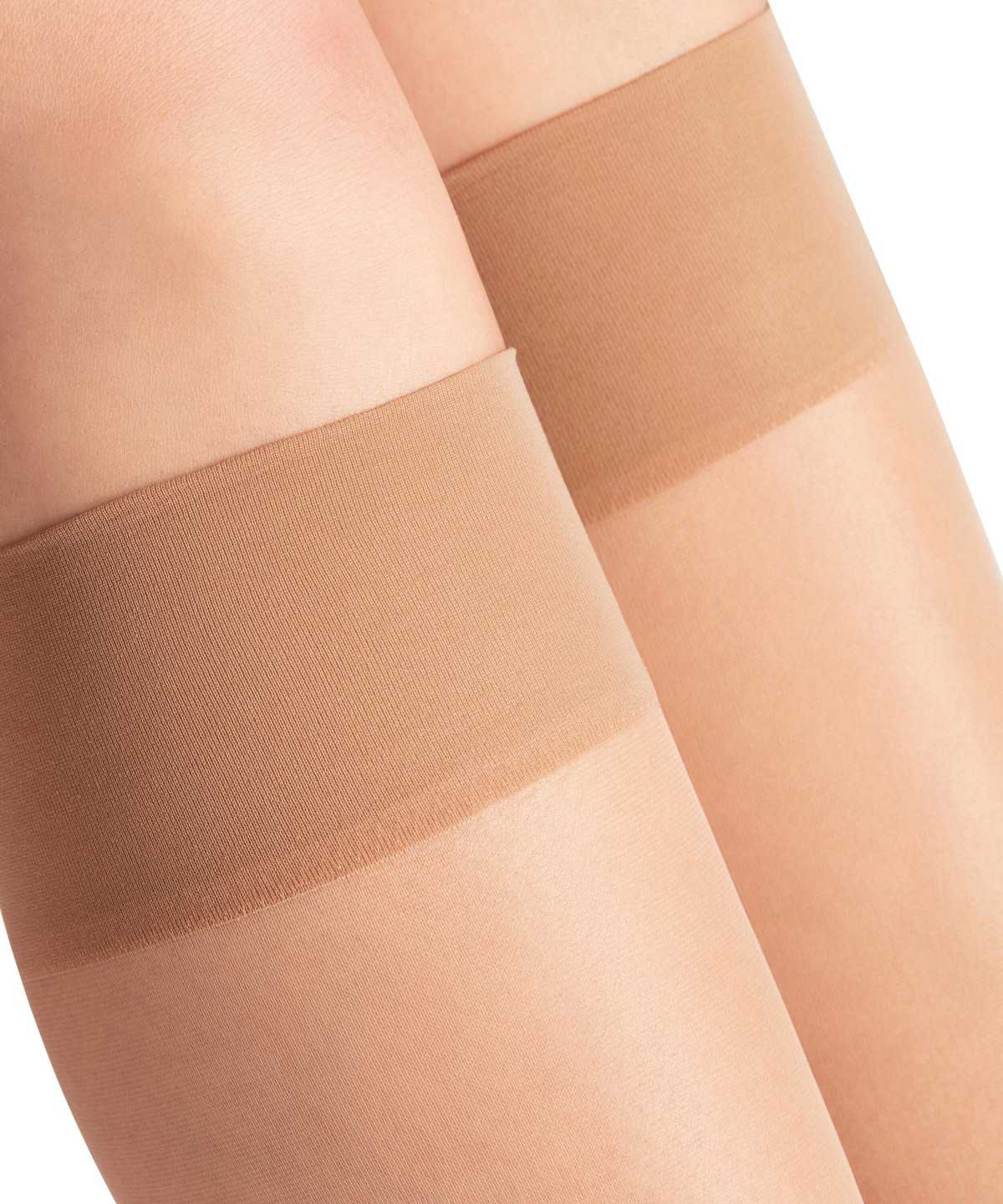 Falke Seidenglatt 15 DEN Knee-high Socks Naisten Sukat Beige | 86195LYVJ