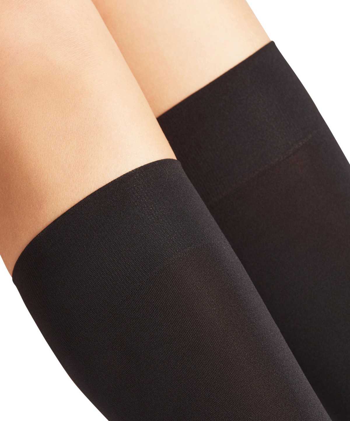 Falke Seidenglatt 40 DEN Knee-high Socks Naisten Sukat Mustat | 46208NQOW