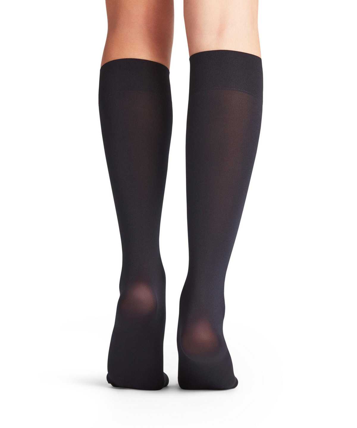 Falke Seidenglatt 40 DEN Knee-high Socks Naisten Sukat Sininen | 30879ENRK