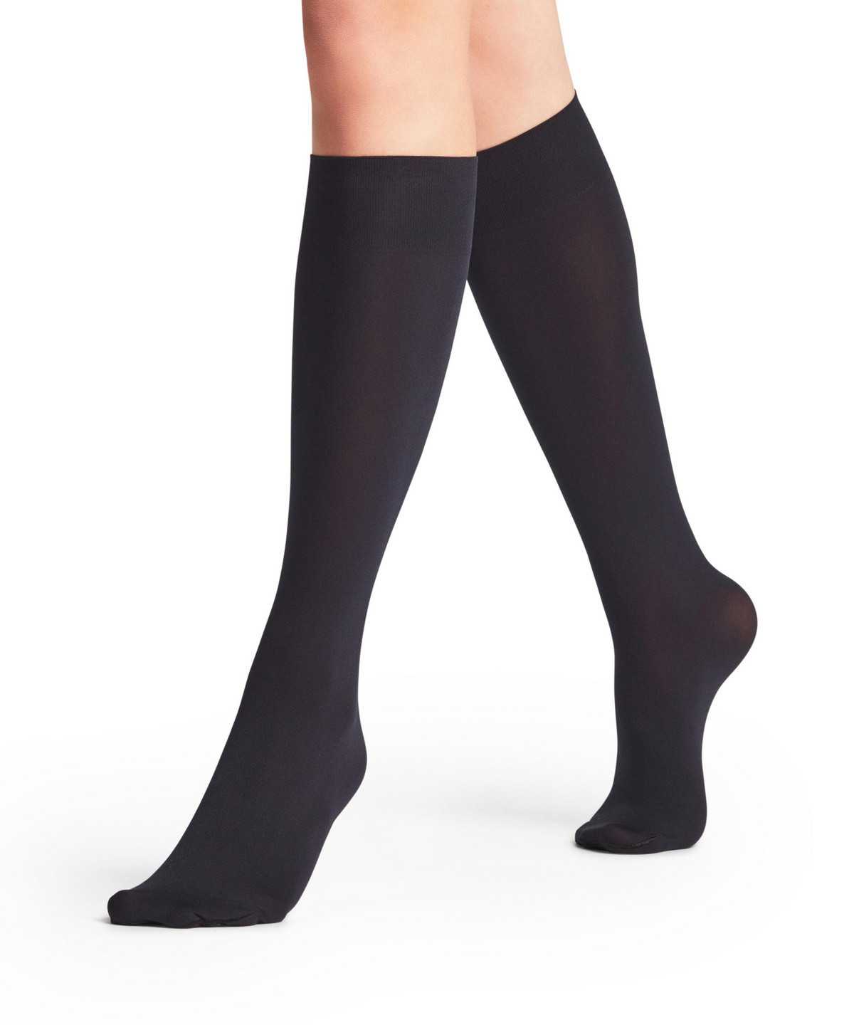 Falke Seidenglatt 40 DEN Knee-high Socks Naisten Sukat Sininen | 30879ENRK