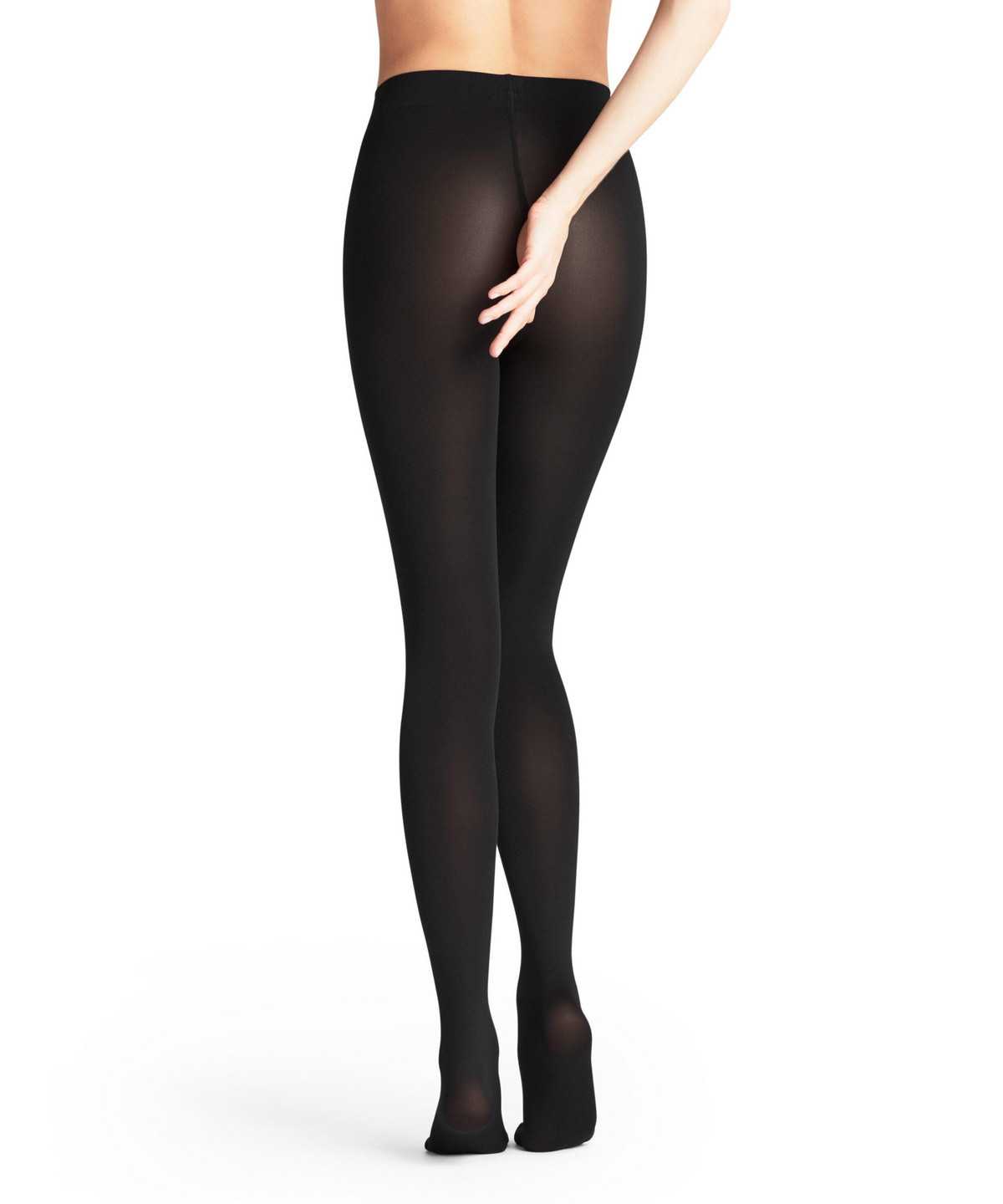 Falke Seidenglatt 80 DEN Tights Naisten Tights Mustat | 86231QMGT