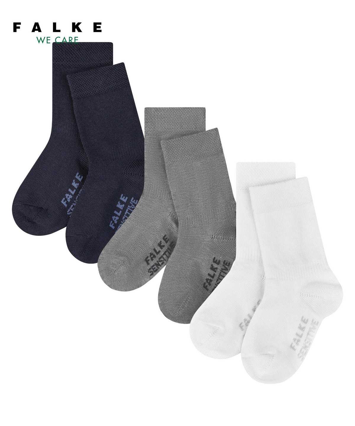 Falke Sensitive 3-Pack Socks Vauvan Sukat Multicolored | 95237JGEA