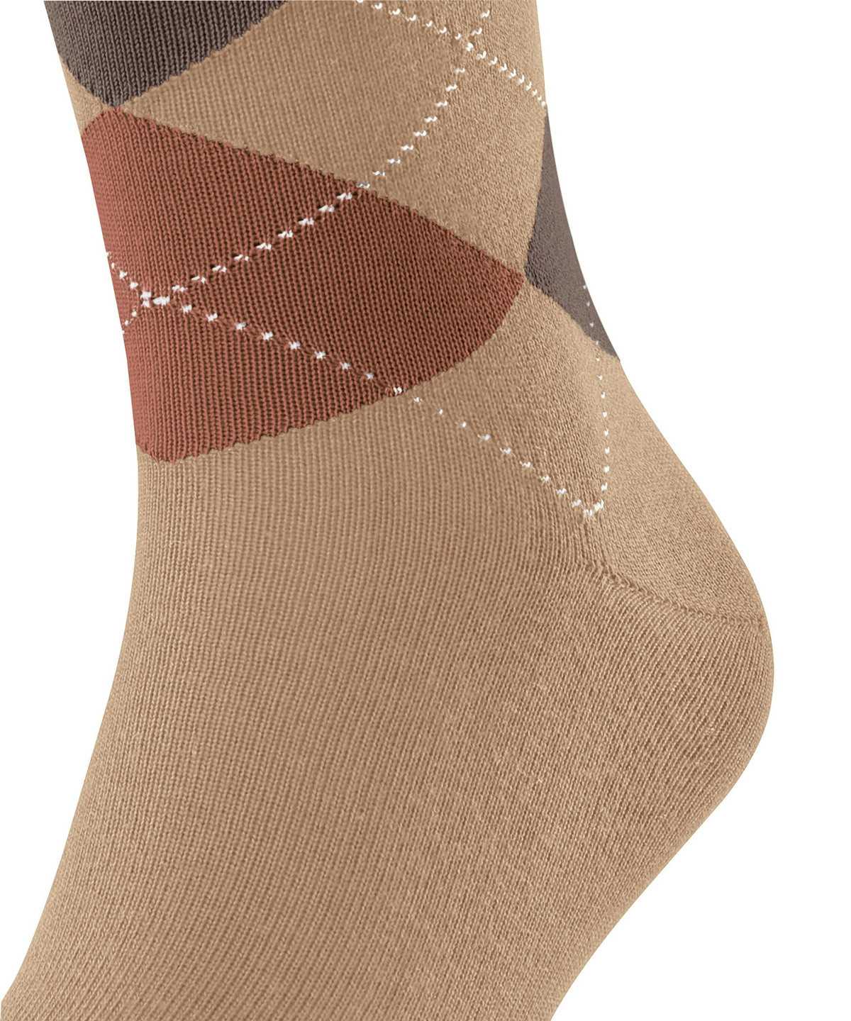 Falke Sensitive Argyle Socks Miesten Sukat Beige | 57641GXEC