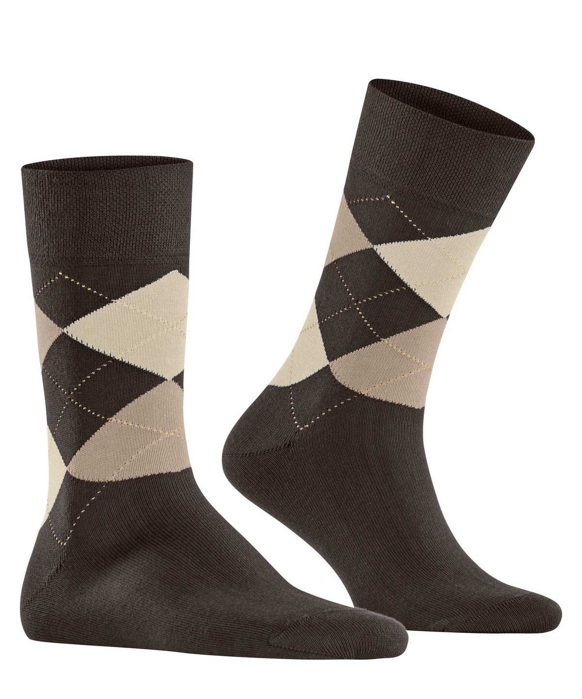 Falke Sensitive Argyle Socks Miesten Sukat Ruskea | 59062FZBX