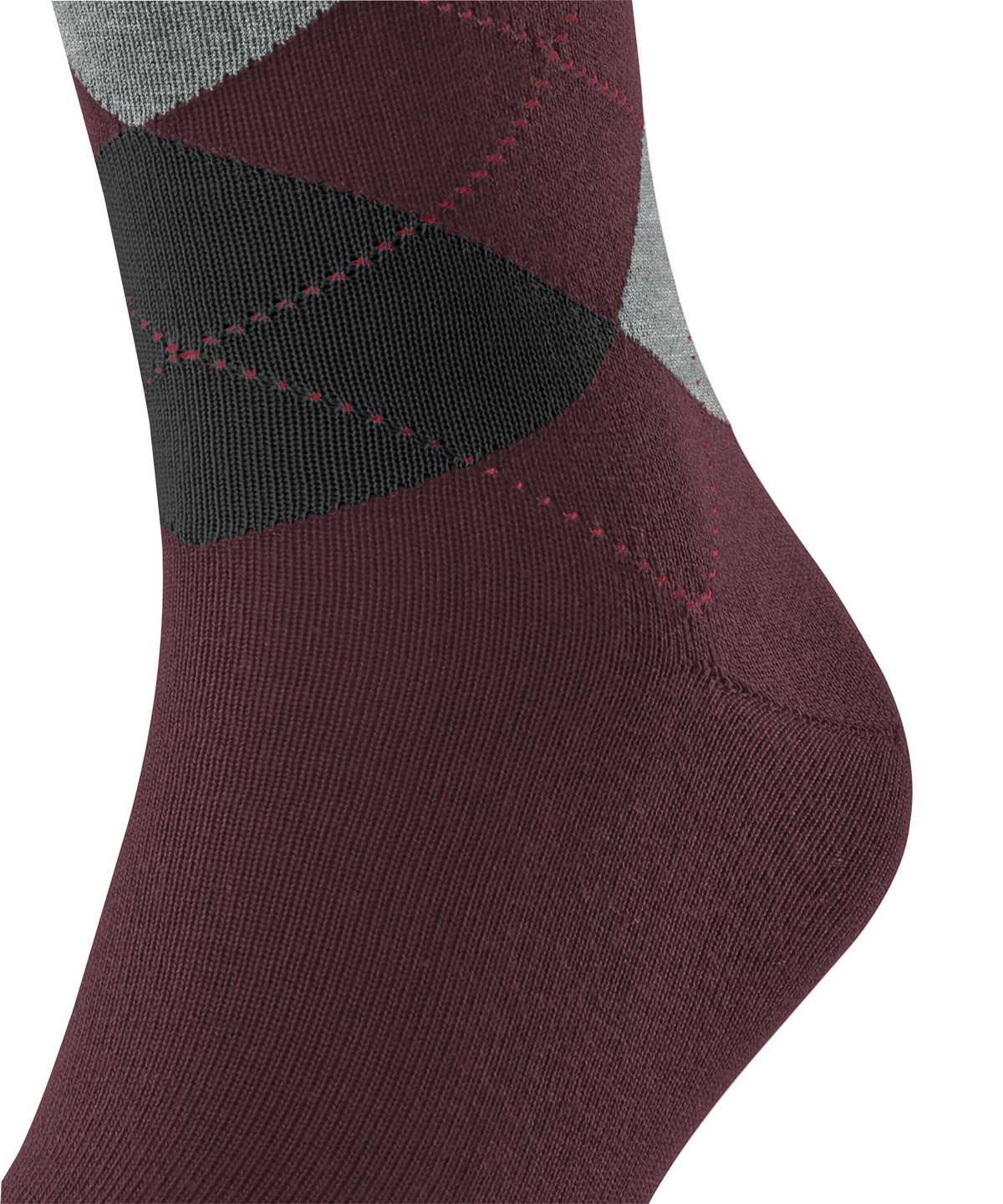 Falke Sensitive Argyle Socks Miesten Sukat Punainen | 20153VUWA