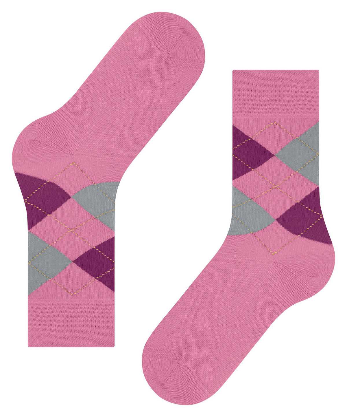 Falke Sensitive Argyle Socks Naisten Sukat Punainen | 85246KCIR