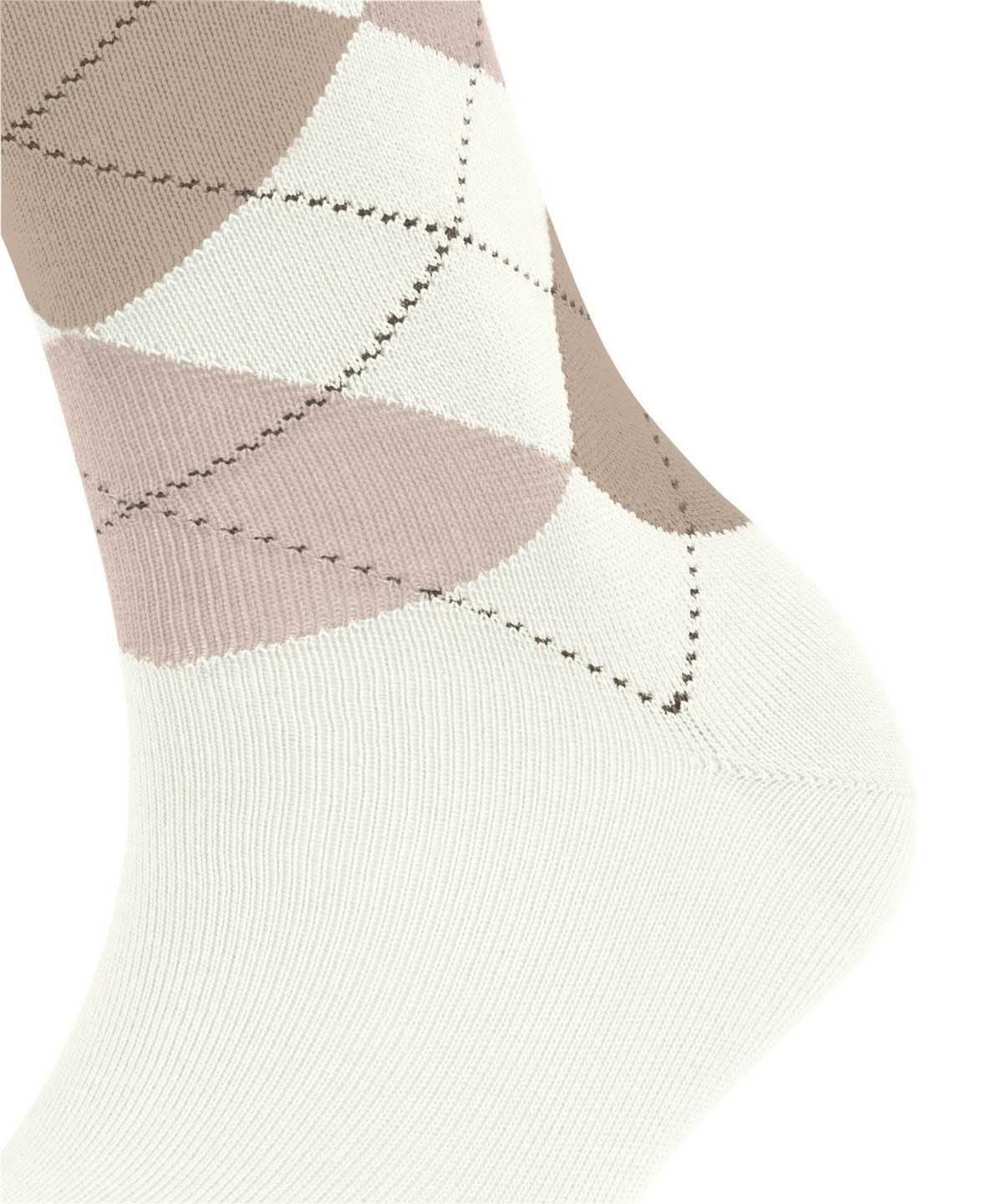 Falke Sensitive Argyle Socks Naisten Sukat Valkoinen | 85679NOKI