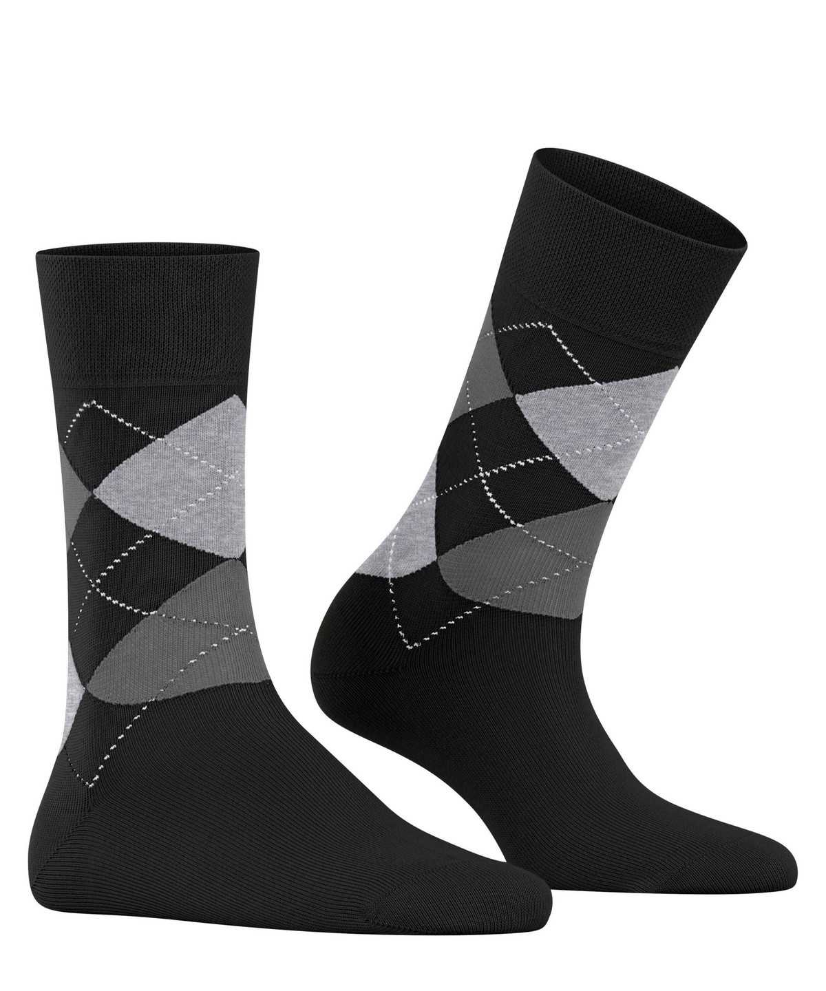 Falke Sensitive Argyle Socks Naisten Sukat Mustat | 29675SXTK