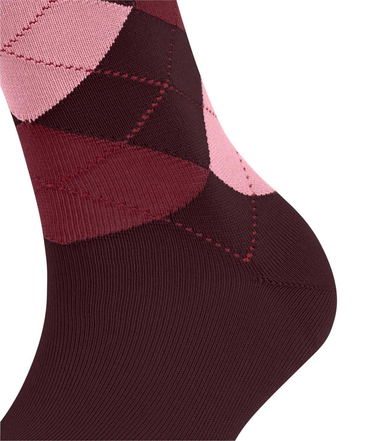 Falke Sensitive Argyle Socks Naisten Sukat Punainen | 13476LMCA