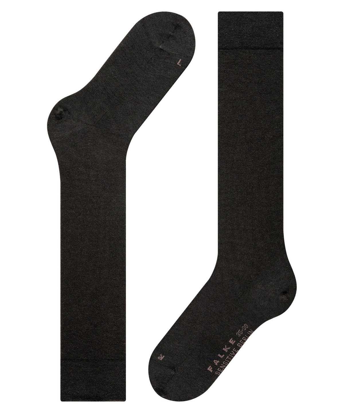 Falke Sensitive Berlin Knee-high Socks Naisten Sukat Mustat | 38725FJVU