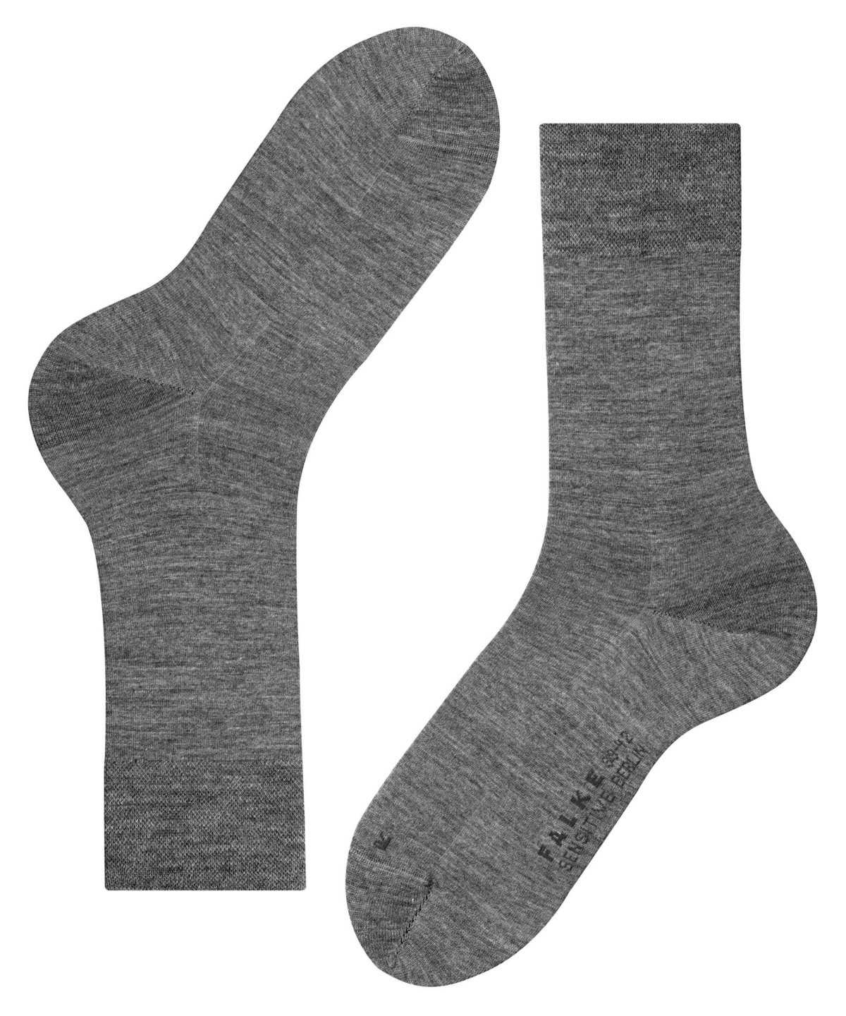 Falke Sensitive Berlin Socks Miesten Sukat Harmaat | 81629TSKR