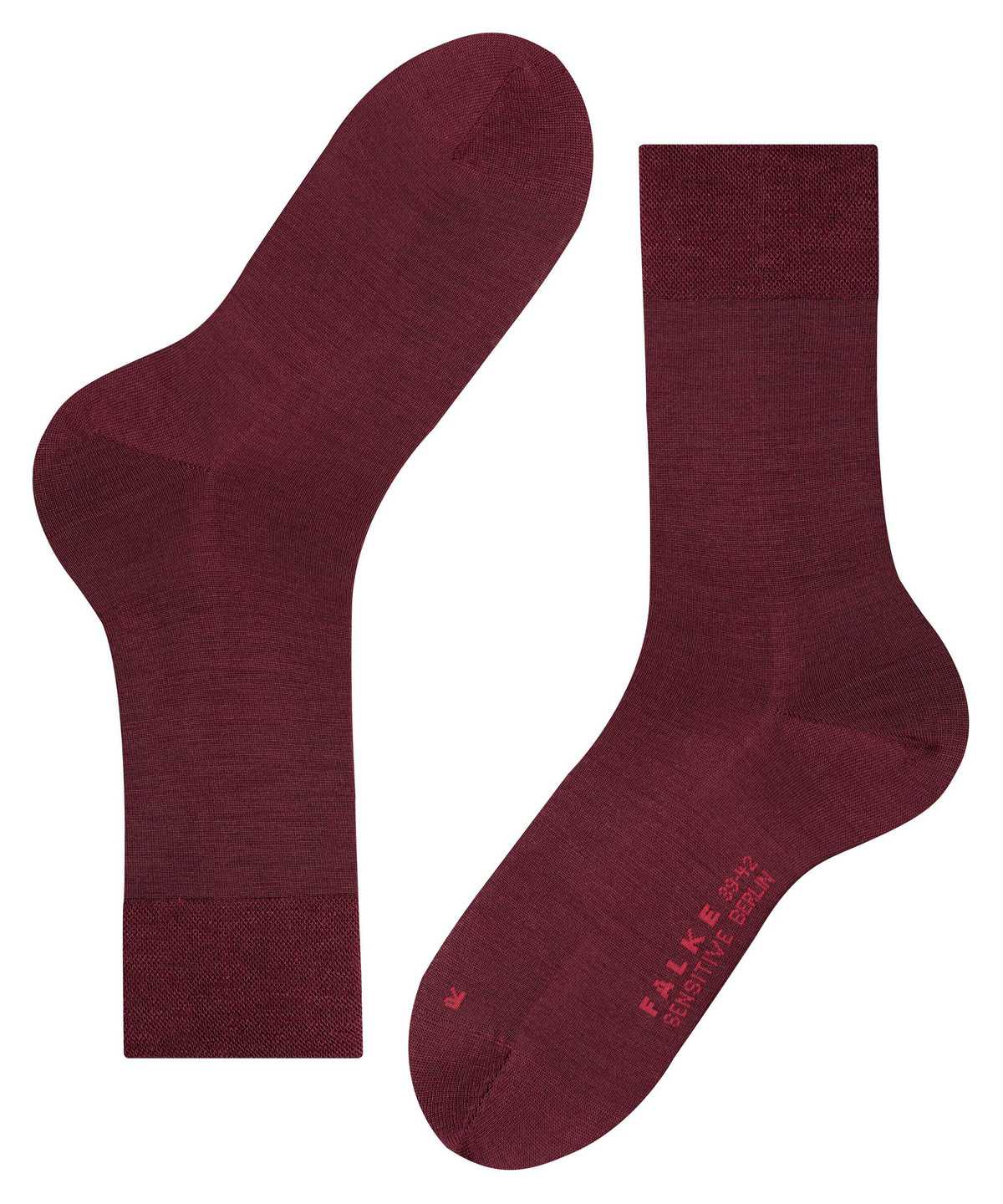 Falke Sensitive Berlin Socks Miesten Sukat Punainen | 90326MEWO