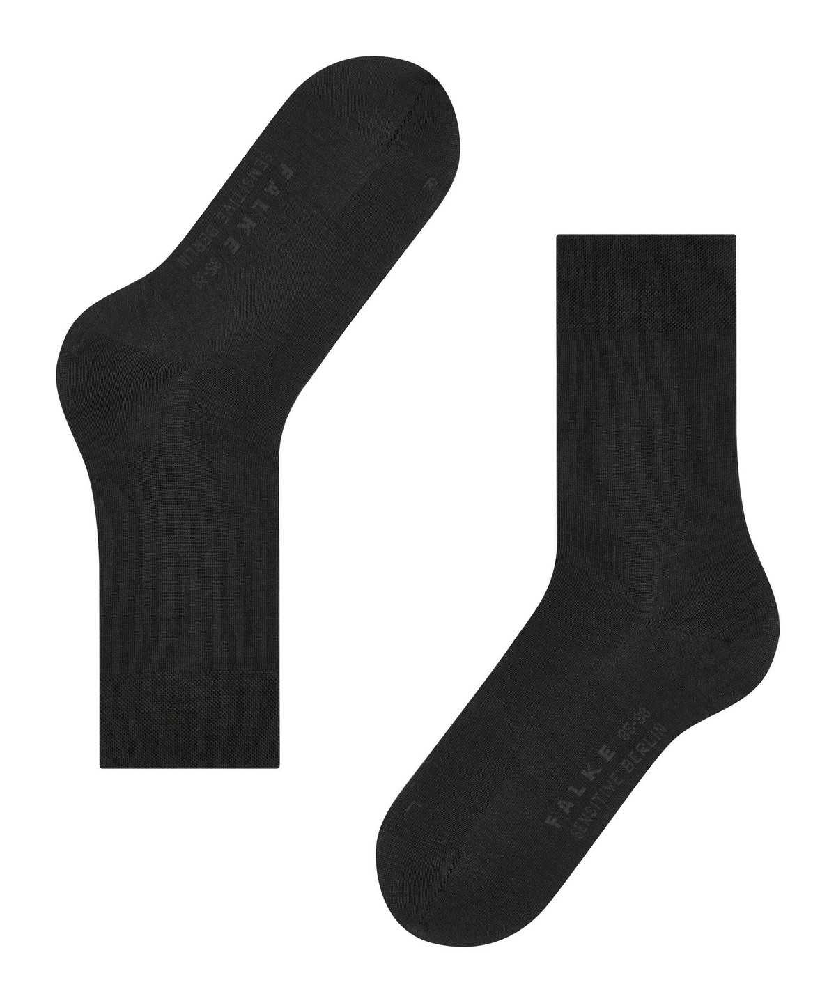 Falke Sensitive Berlin Socks Naisten Sukat Mustat | 19036HPWI