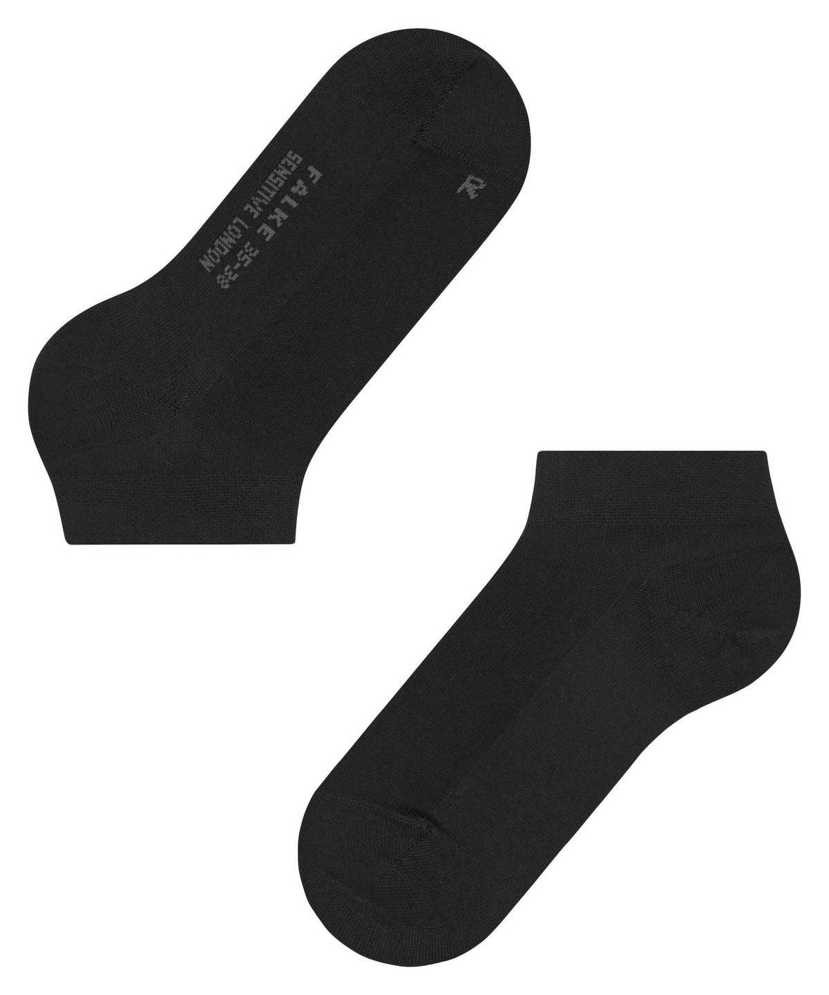 Falke Sensitive London Sneaker socks Naisten Sukat Mustat | 18706JUQY