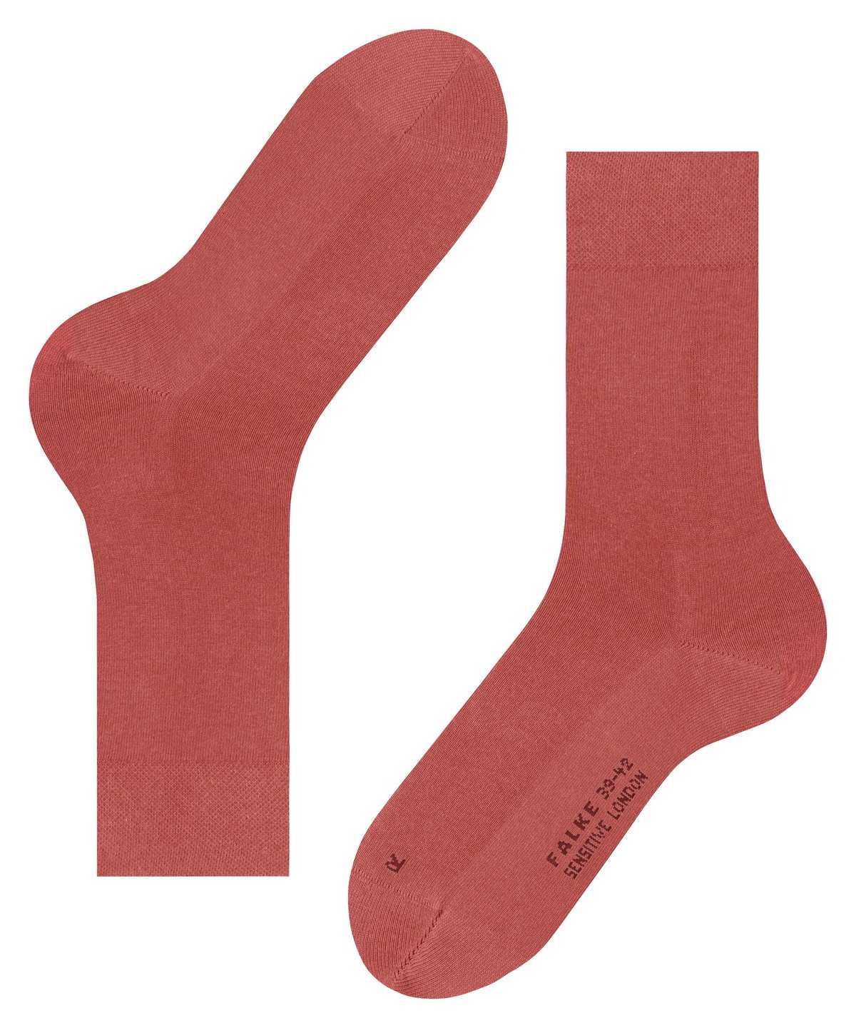 Falke Sensitive London Socks Miesten Sukat Punainen | 82473IHYS