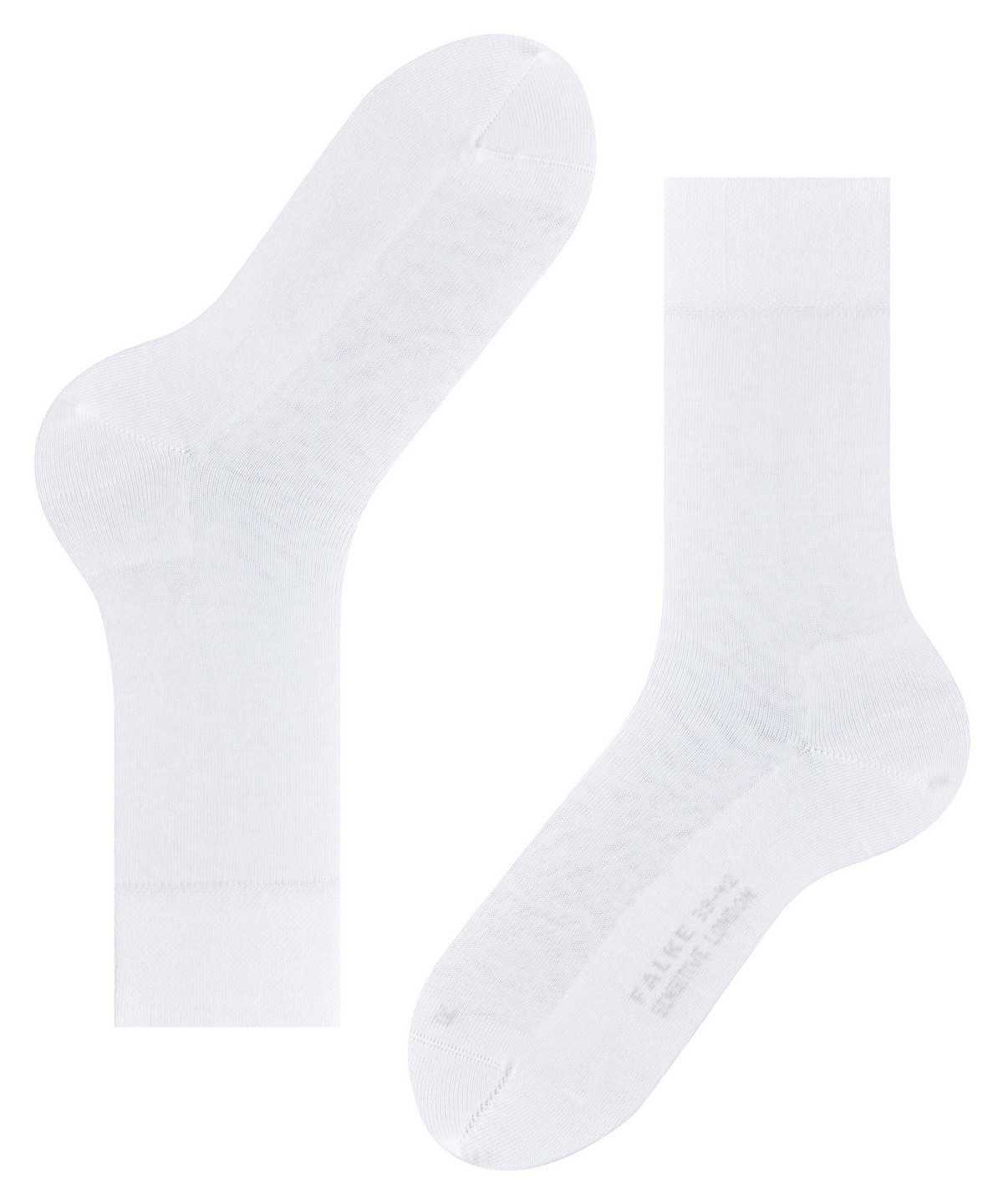 Falke Sensitive London Socks Miesten Sukat Valkoinen | 43975WHJV