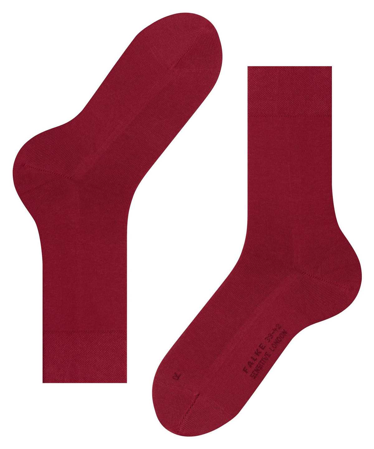 Falke Sensitive London Socks Miesten Sukat Punainen | 28197JZBQ