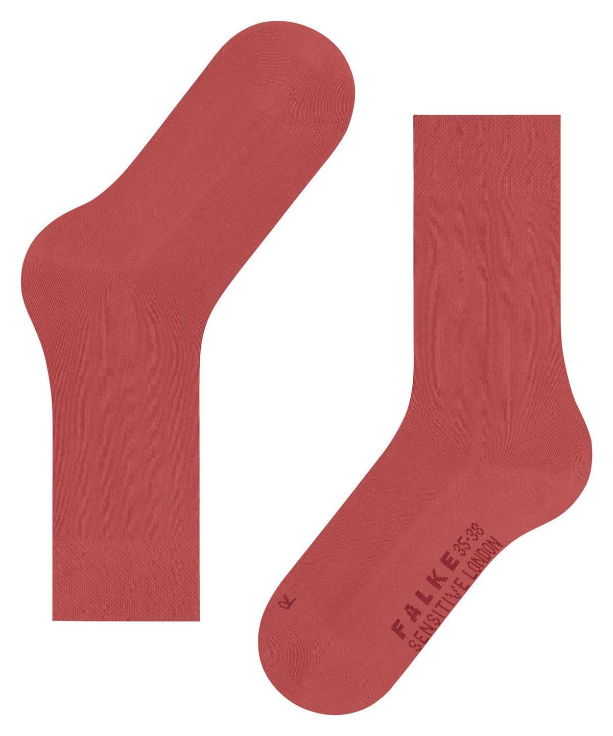 Falke Sensitive London Socks Naisten Sukat Punainen | 20497BFAT