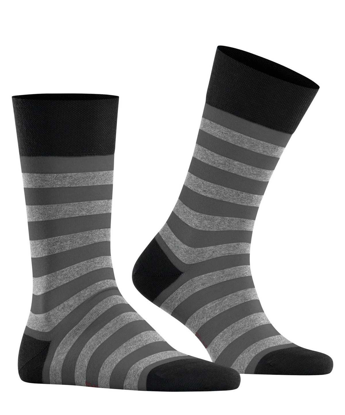 Falke Sensitive Mapped Line Socks Miesten Sukat Mustat | 68512OBJS