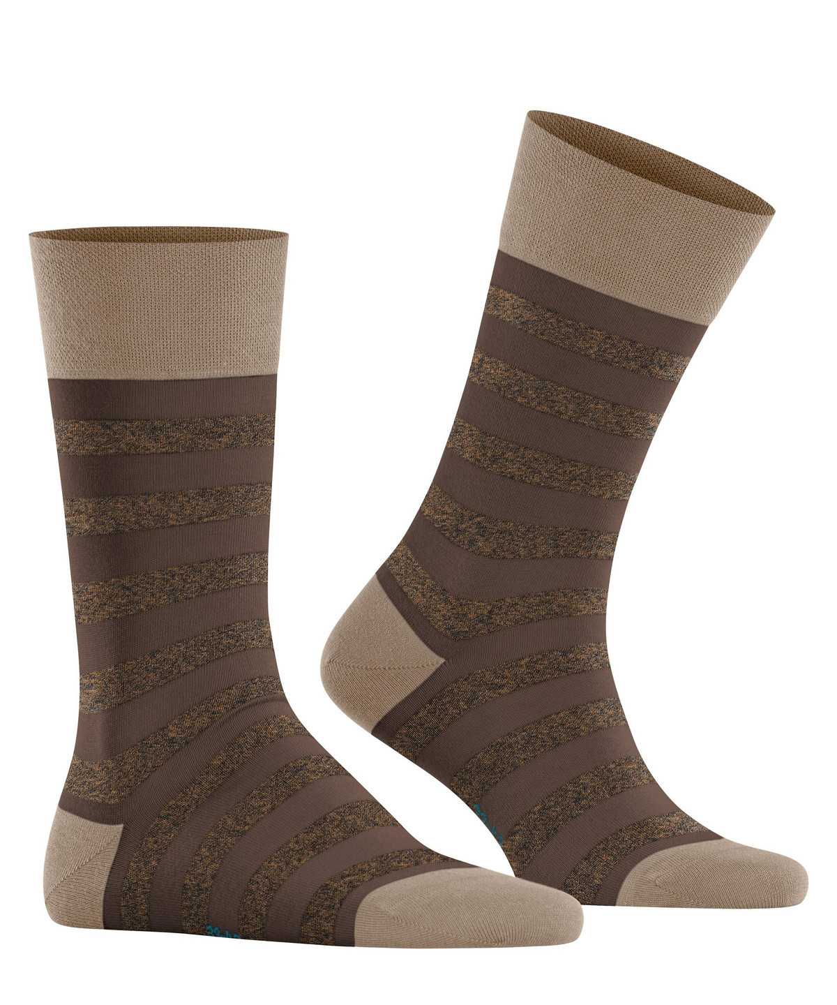 Falke Sensitive Mapped Line Socks Miesten Sukat Ruskea | 20765QBRY