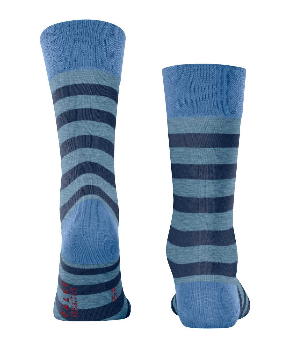 Falke Sensitive Mapped Line Socks Miesten Sukat Sininen | 92015ABXH