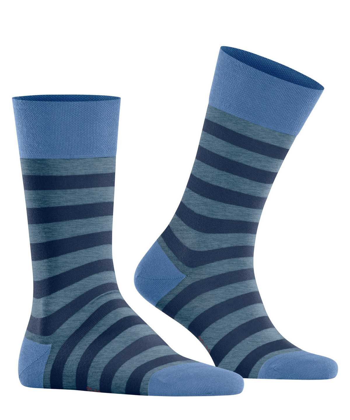 Falke Sensitive Mapped Line Socks Miesten Sukat Sininen | 92015ABXH