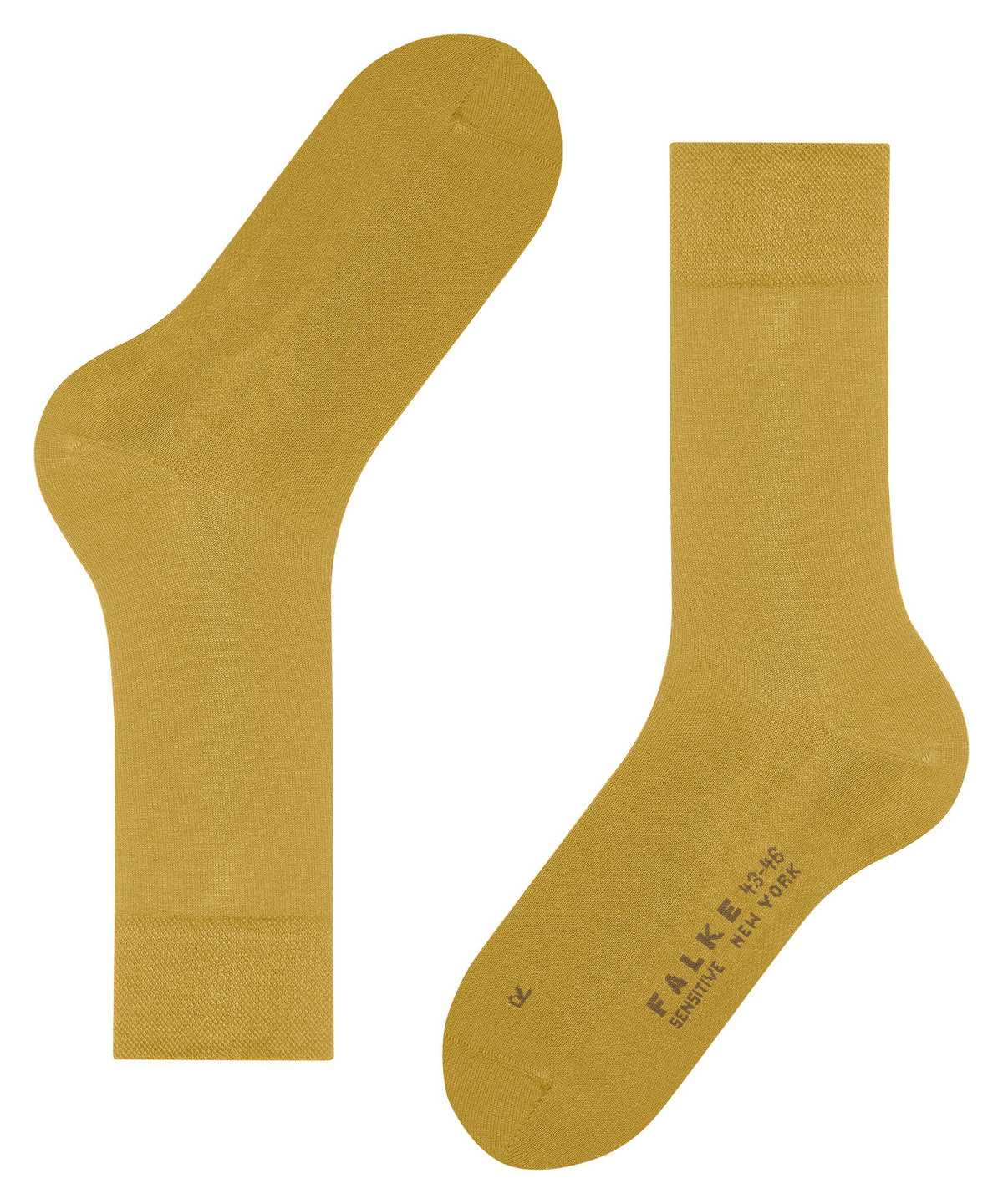 Falke Sensitive New York Socks Miesten Sukat Keltainen | 81634EPAU