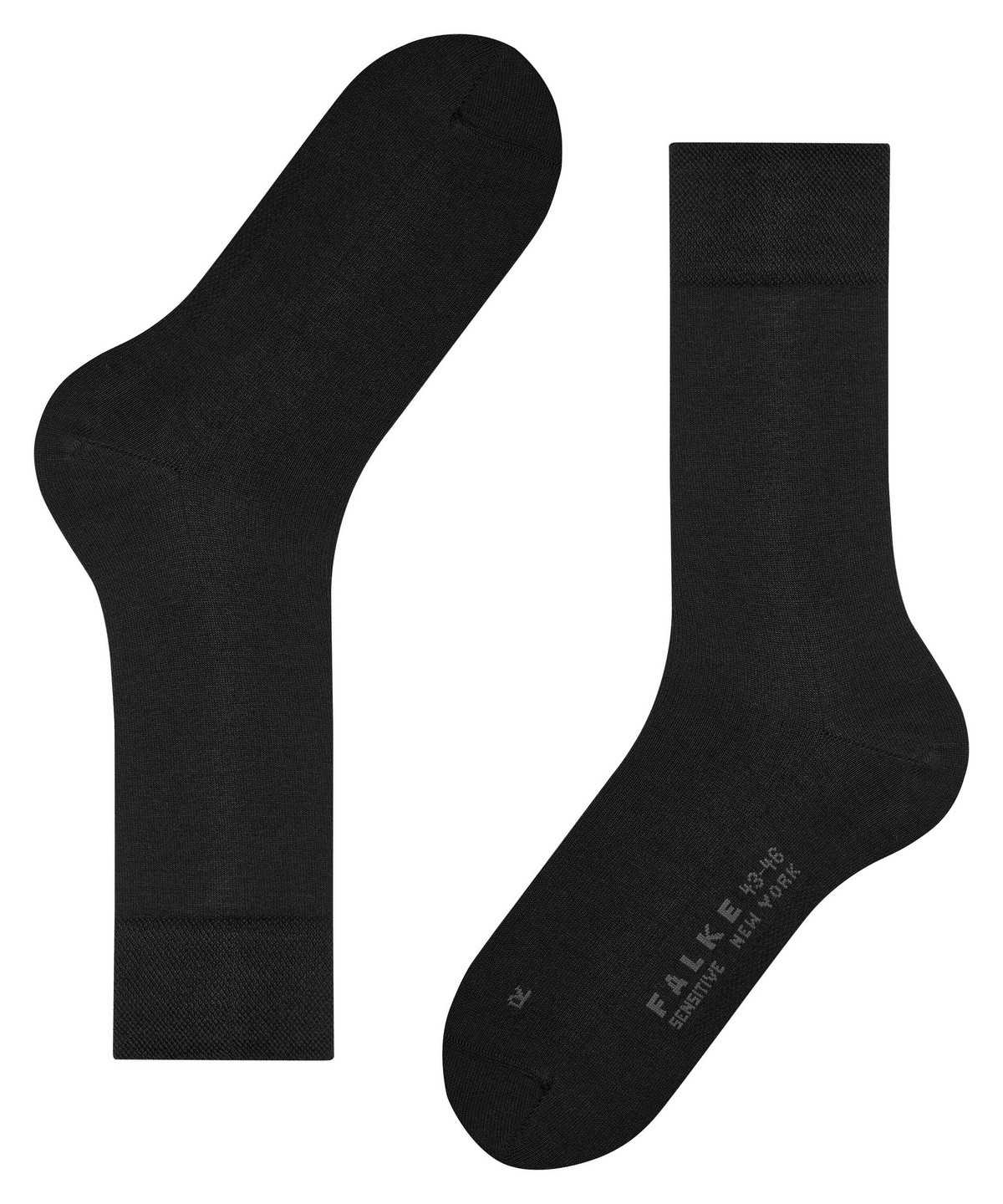 Falke Sensitive New York Socks Miesten Sukat Mustat | 32981UAQC