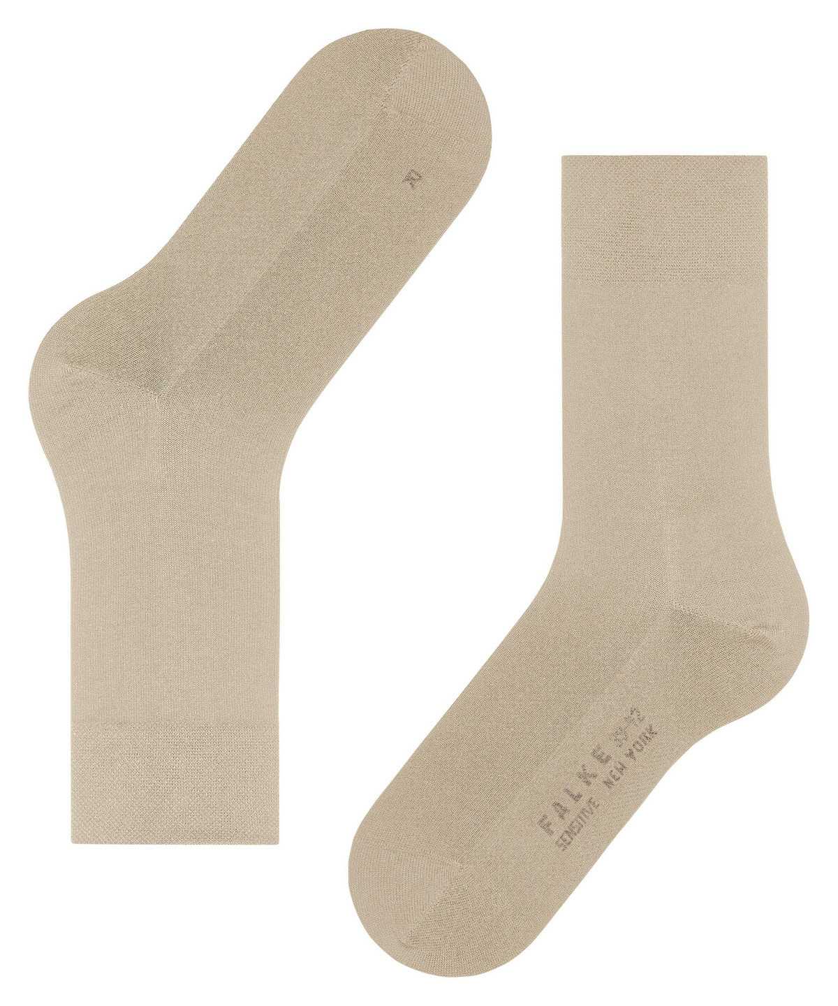 Falke Sensitive New York Socks Naisten Sukat Beige | 12487HYPZ