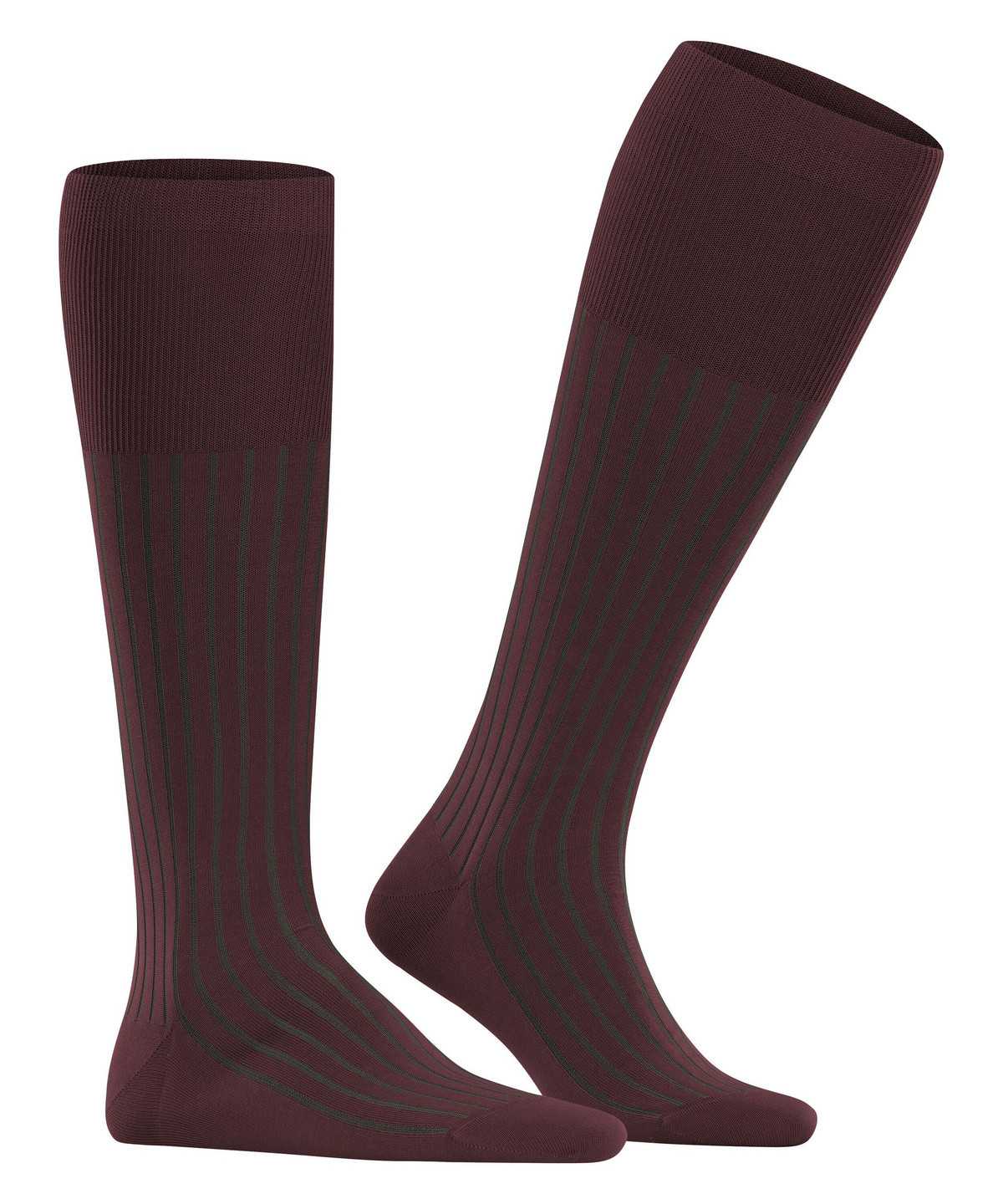 Falke Shadow Knee-high Socks Miesten Sukat Punainen | 72563YOHJ