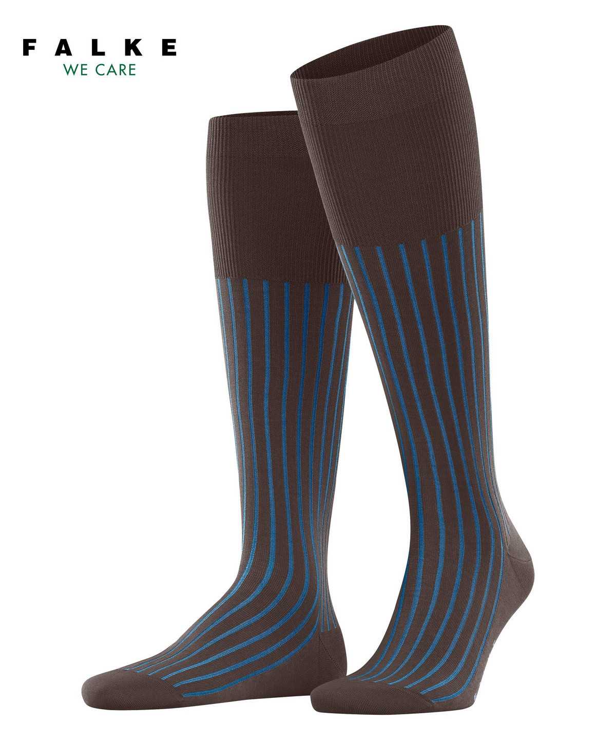 Falke Shadow Knee-high Socks Miesten Sukat Ruskea | 79436VDUZ