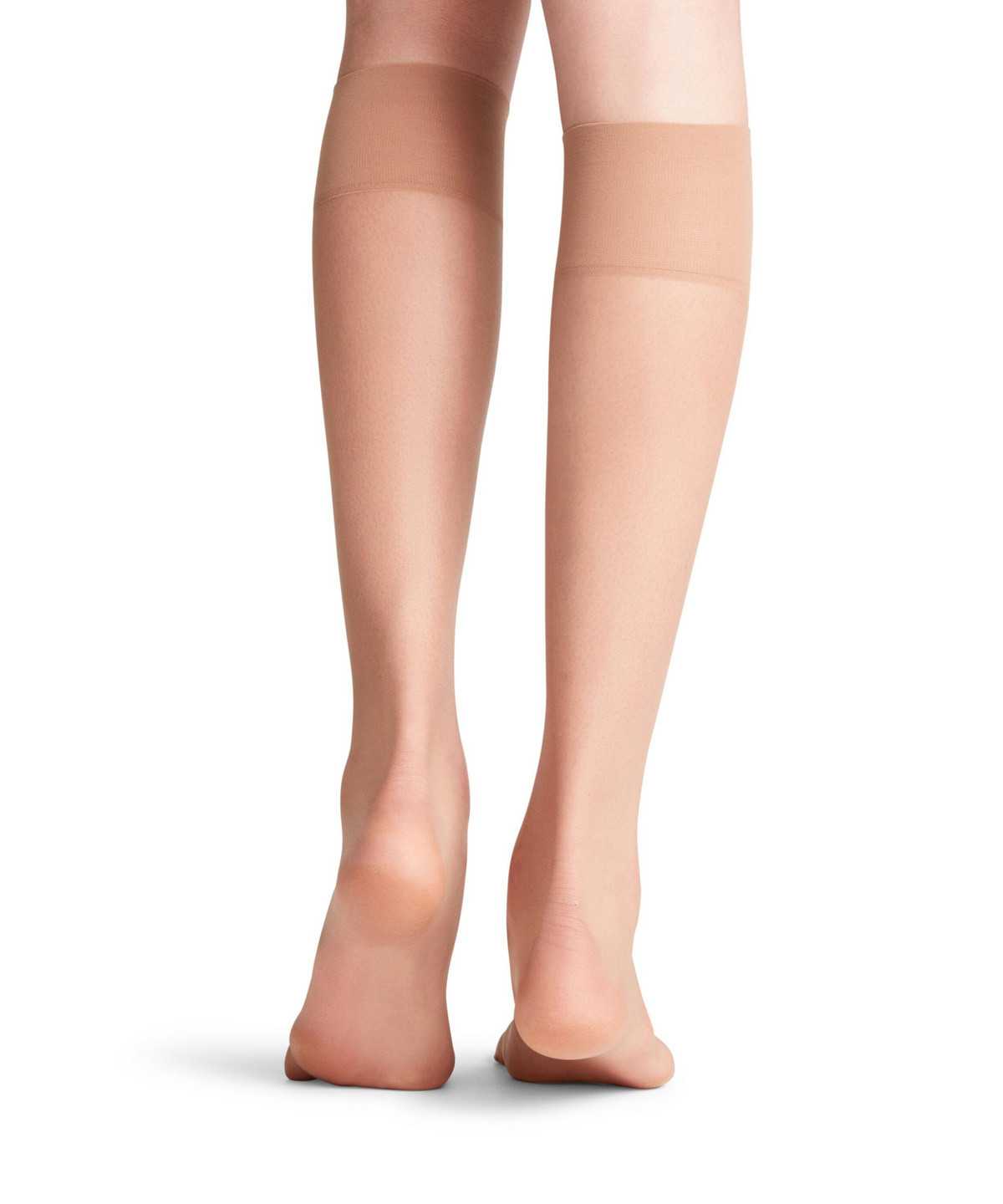 Falke Shelina 12 DEN Knee-high Socks Naisten Sukat Beige | 16389XRBJ