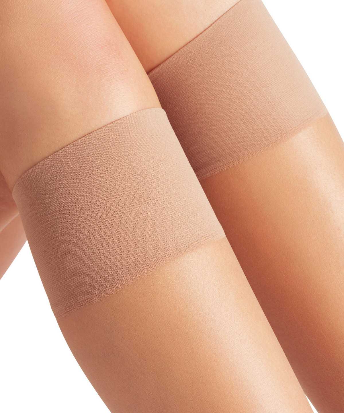 Falke Shelina 12 DEN Knee-high Socks Naisten Sukat Beige | 79461SAKI